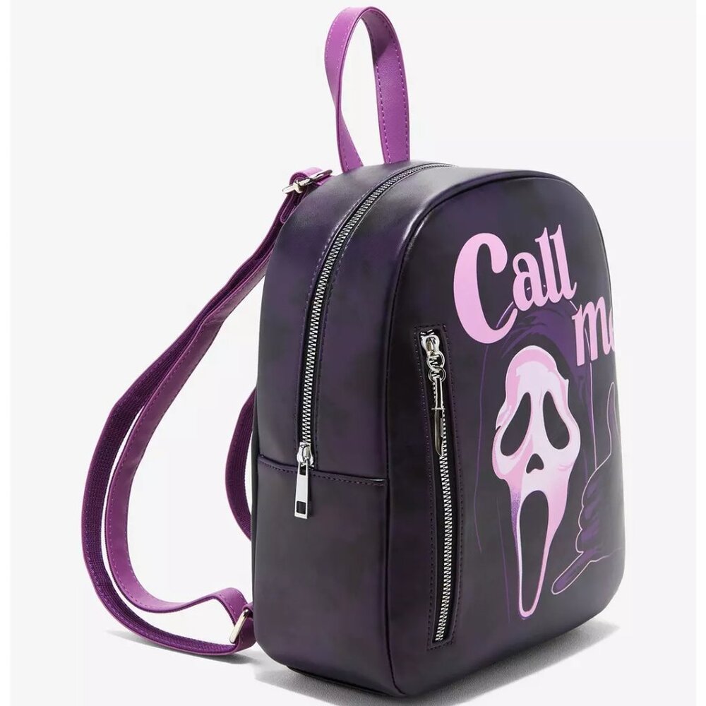 NEW Ghost Face Call Me Mini Backpack - Picture 2 of 8